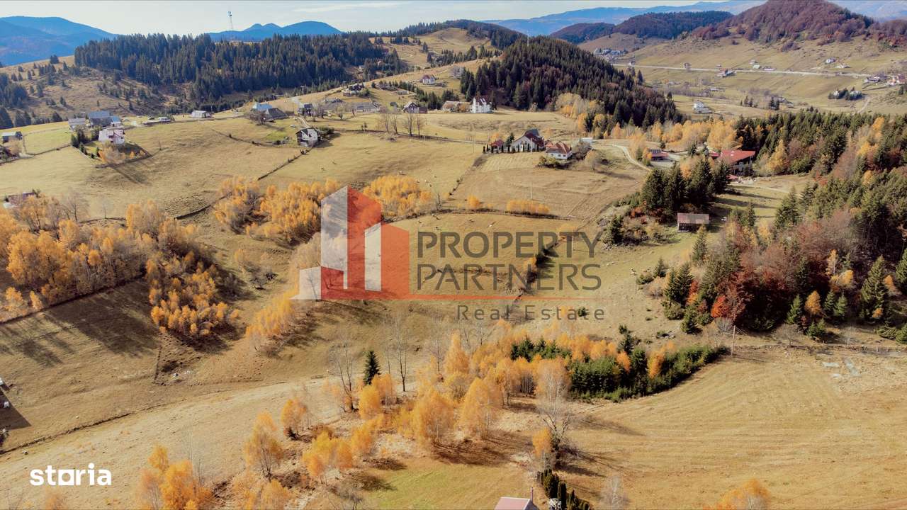 Teren cu PUZ aprobat Fundata / priveliste superba-3