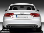 Difusor Traseiro Audi A5 SPORTBACK 2007-2012 LOOK S5 ABS - 1