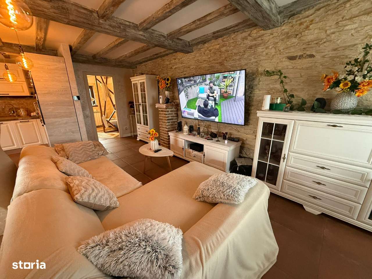 Casă nouă de vânzare, 3 camere, curte mare-3