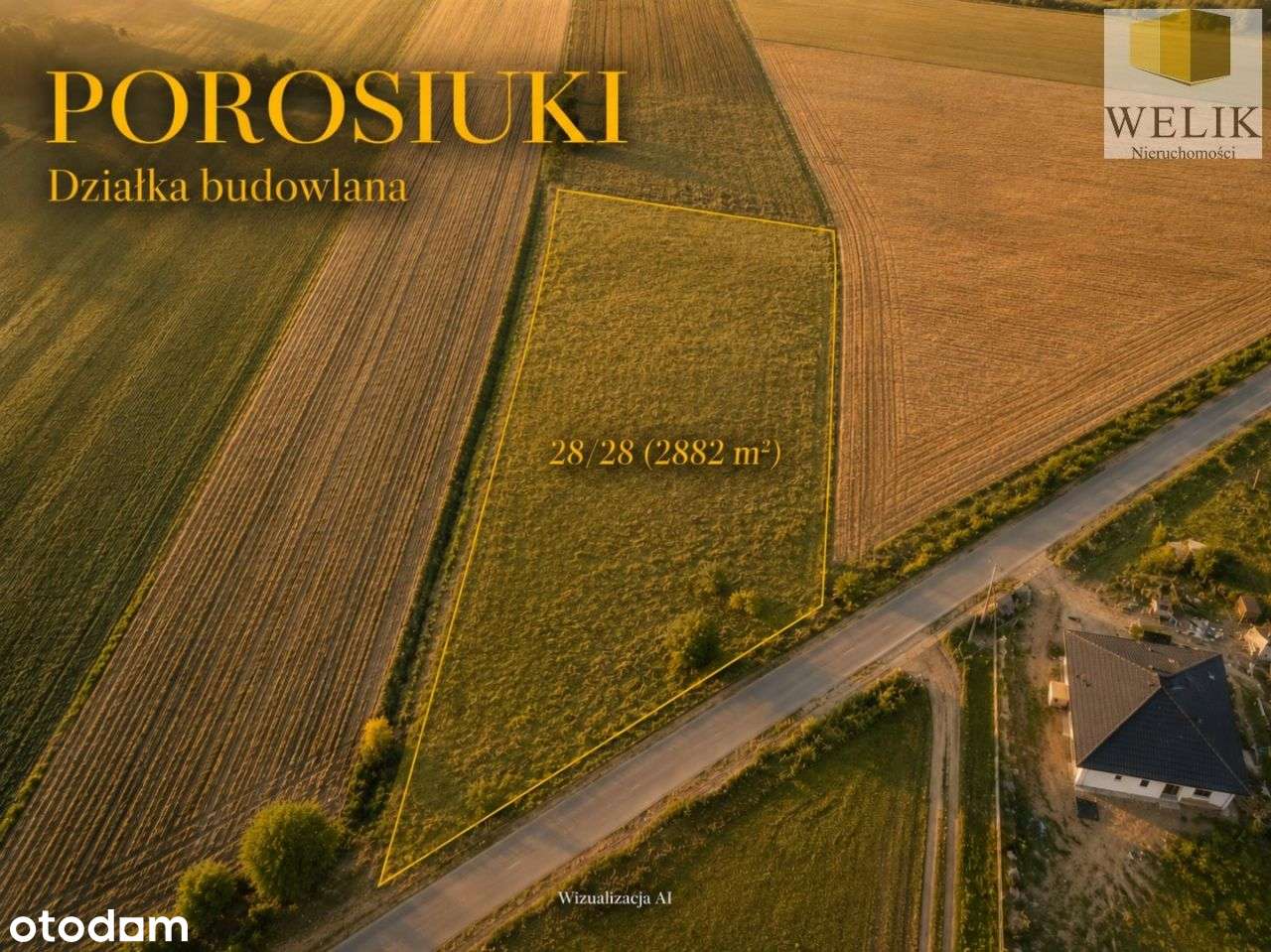 Działka w Porosiukach-0