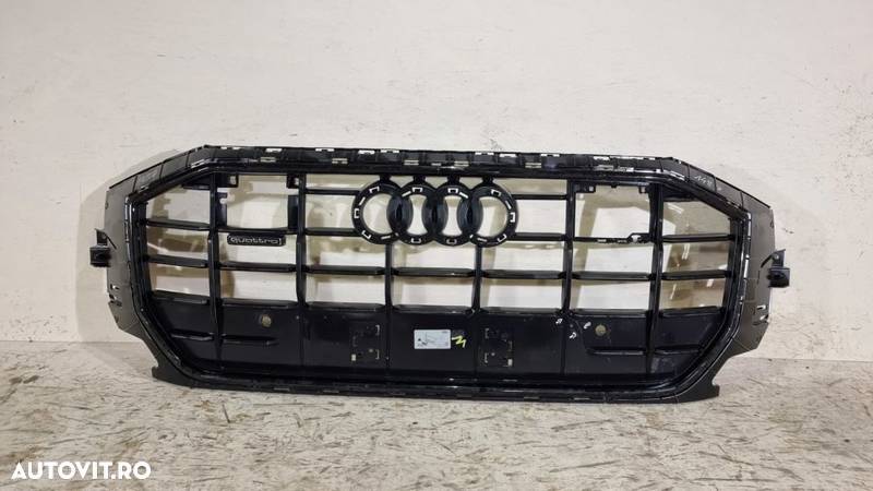 Grila radiator Audi Q8 S-Line , SQ8, 2018, 2019, 2020, 2021, 2022, Cod origine OE 4M8853651AF - 2