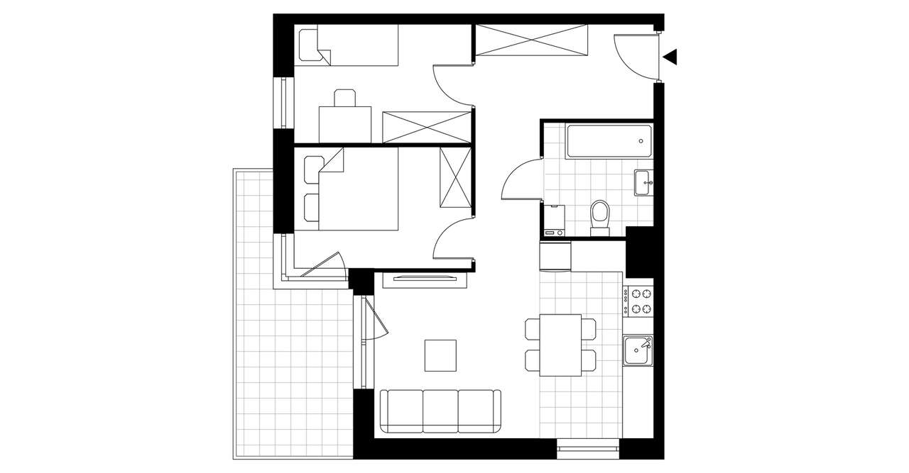Kalaminta | mieszkanie 3-pok. | 36_ 3 - Pełny obrazek: 4/7