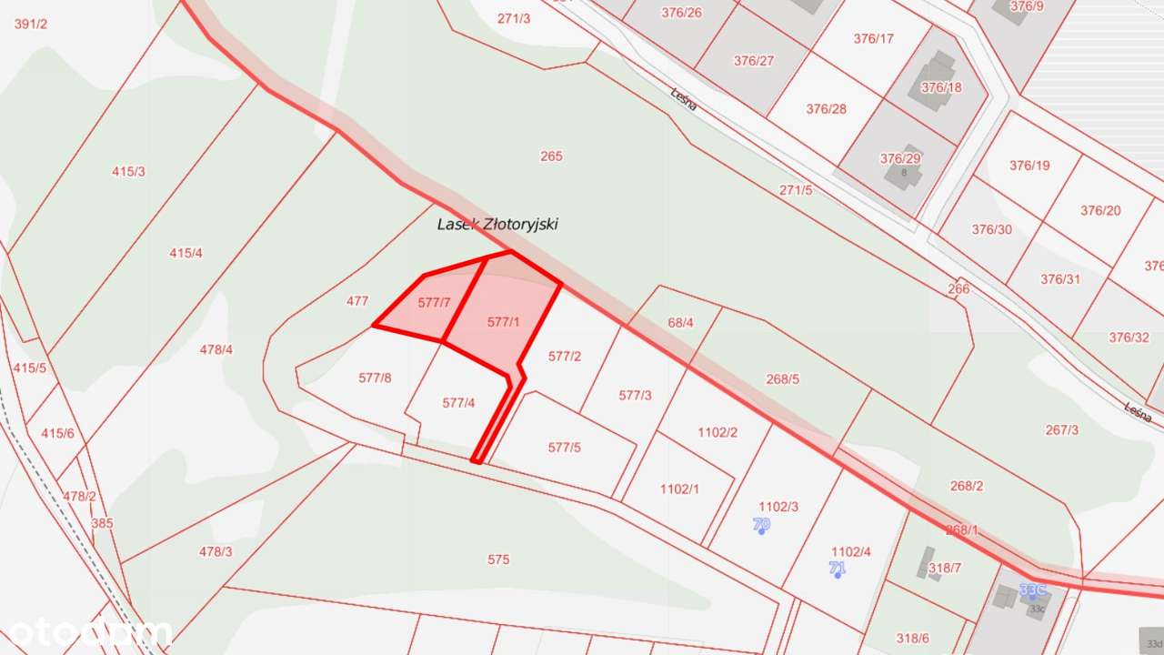 Zjawiskowa*przepiękna DZIAŁKA BUDOWLANA w otulinie lasu*GOŁACZÓW-11
