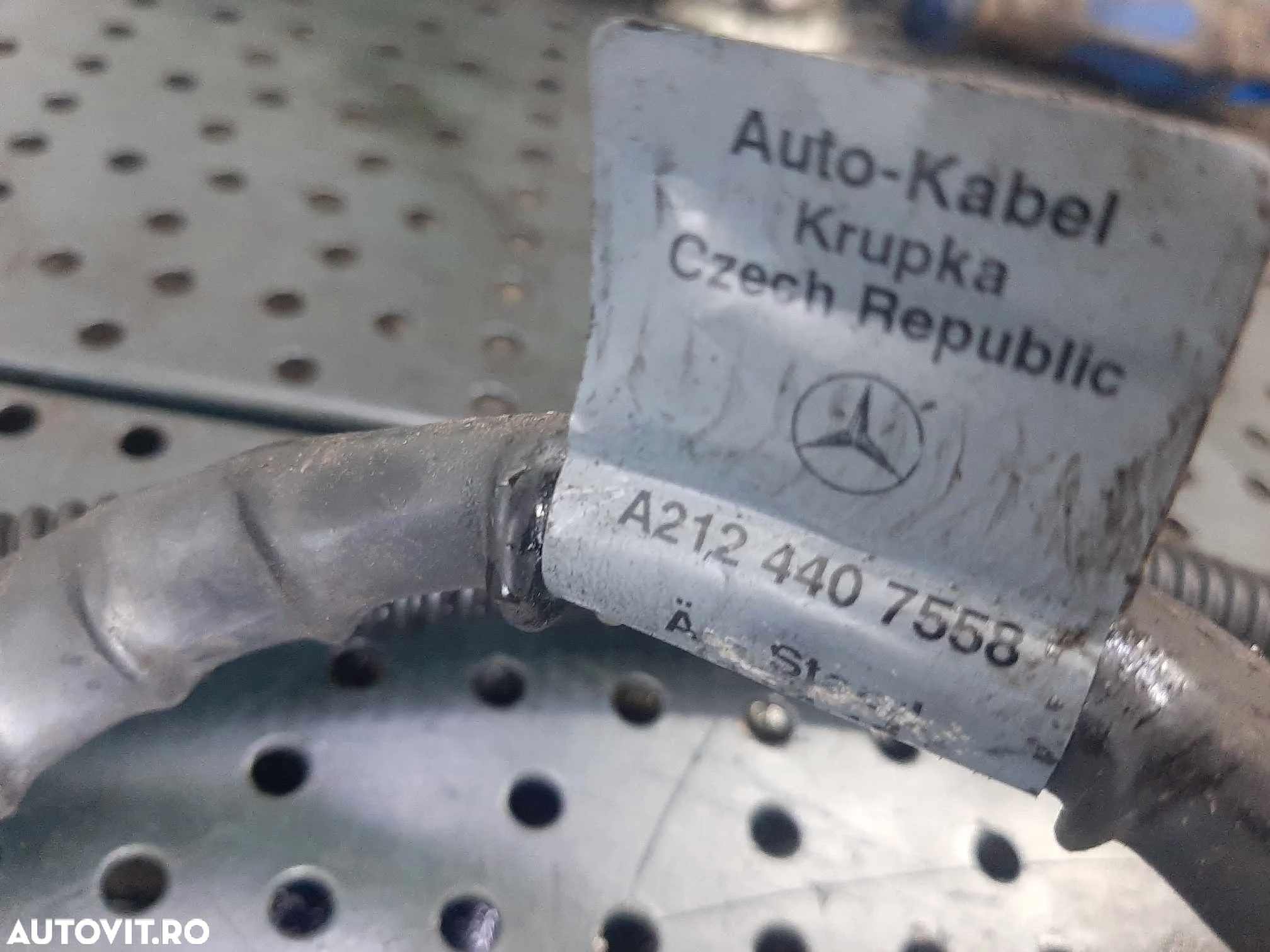 cablu alternator  2.2 cdi 651924  mercedes e-class w212 e250   a2124407558 - 2