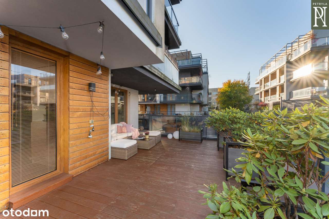 Gustownie urządzone 3-pokojowe z 44m2 tarasem! Przy Bagrach.-14