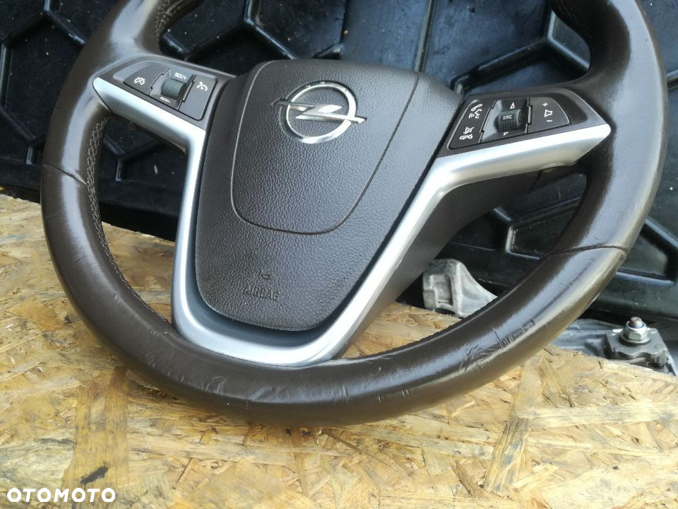 OPEL INSIGNIA KIEROWNICA MULTIFUNKCJA BRAZ BRĄZOWA - 4