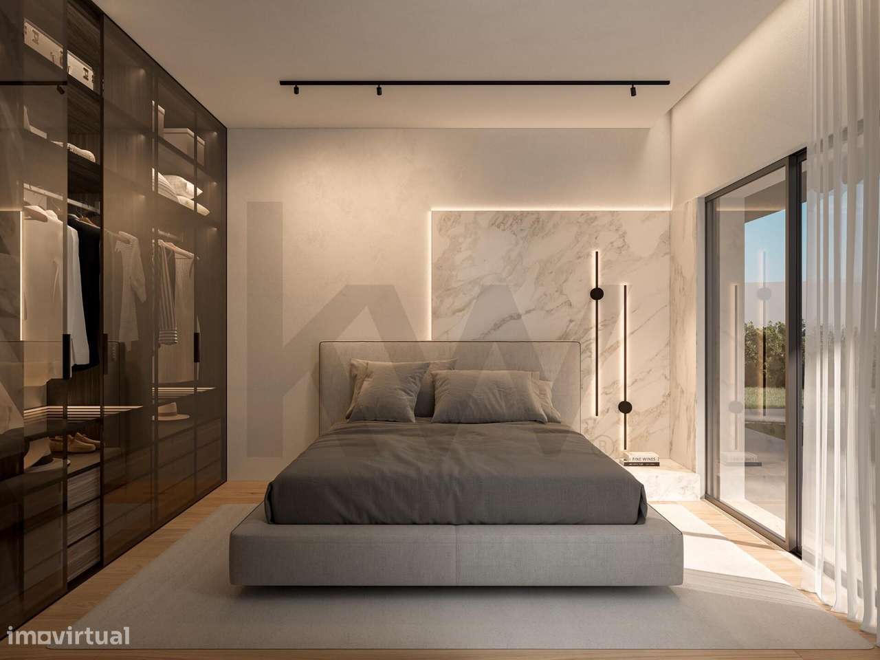 Apartamento T3  NOVO | 258 m2 abc | Jardim 406 m2 | Box 3 viaturas - E - Grande imagem: 5/9