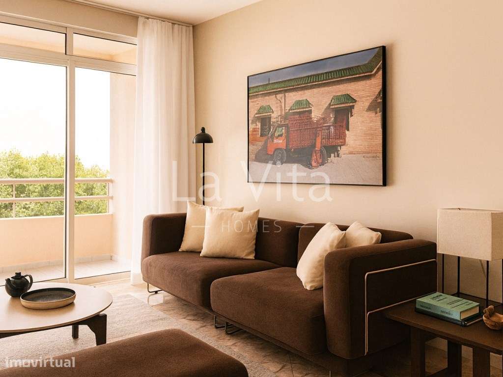 Apartamento T3, totalmente remodelado, no Bairro do Rosário em Casc...-2