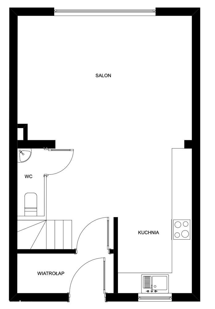 Dwupoziomowe mieszkanie do wejścia.-18