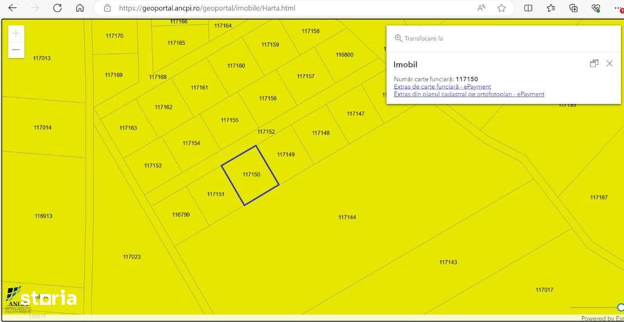 Teren 500 mp(lot 25)/Valu Lui Traian/licitatie - Imagine principală: 2/4