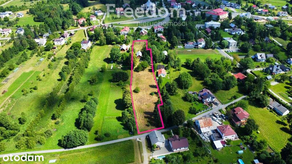 Działka inwestycyjna 5093 m² Łęki Dukielskie - Pełny obrazek: 2/9
