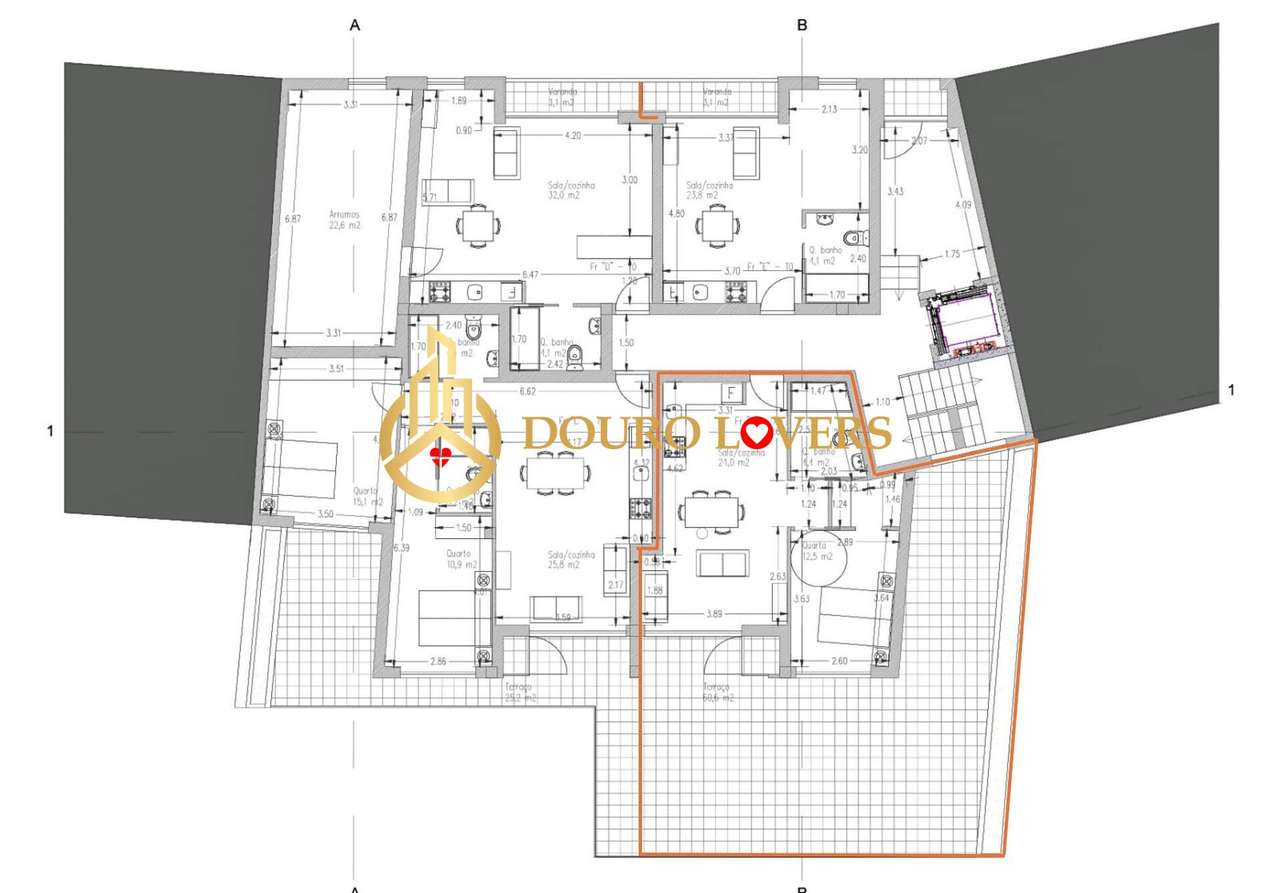 T1 COM TERRAÇO  – S. ROQUE, CAMPANHÃ | PORTO - Grande imagem: 2/3