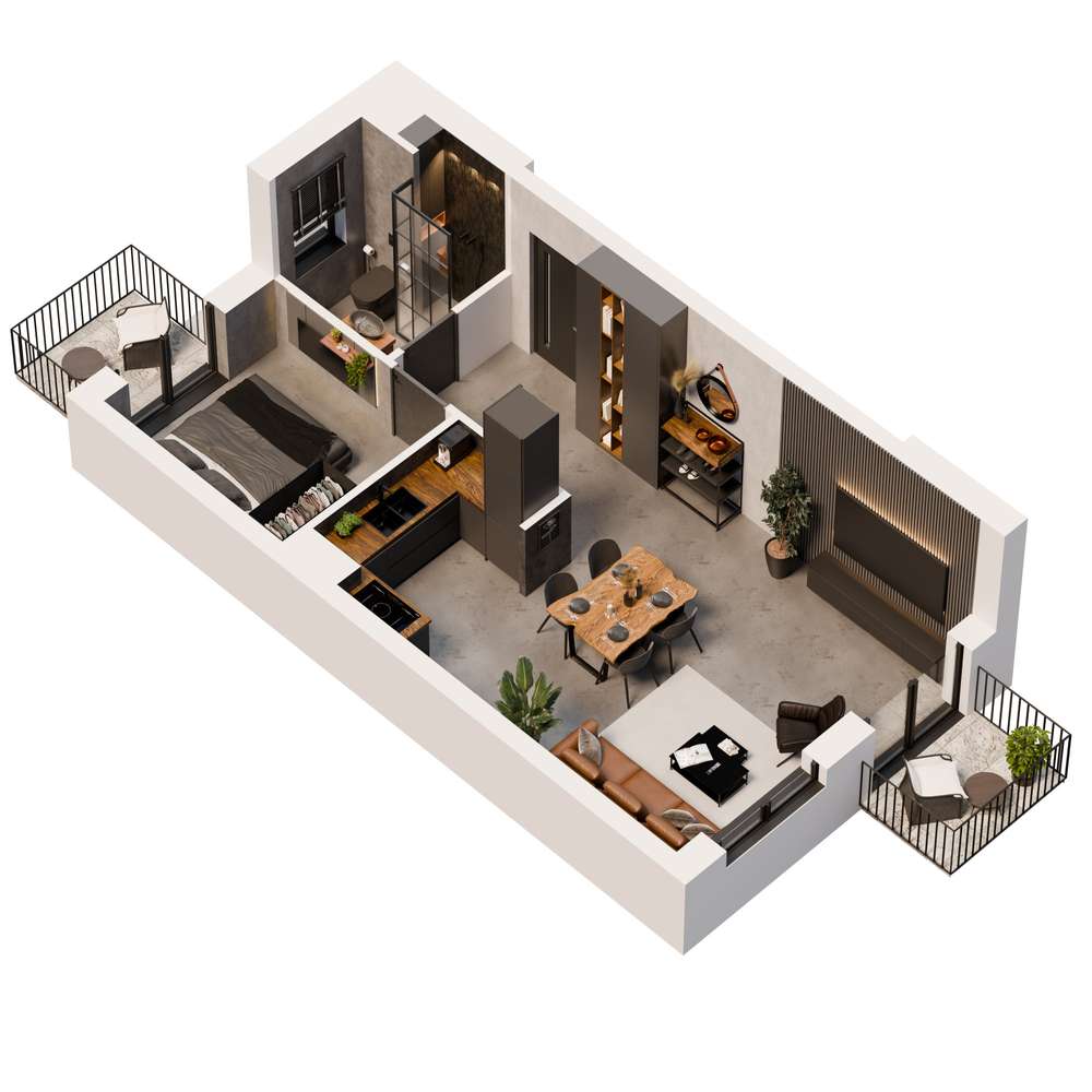 Mieszkania w Jaworznie, nowa inwestycja w centrum "Cztery Pory Roku" - Pełny obrazek: 4/5