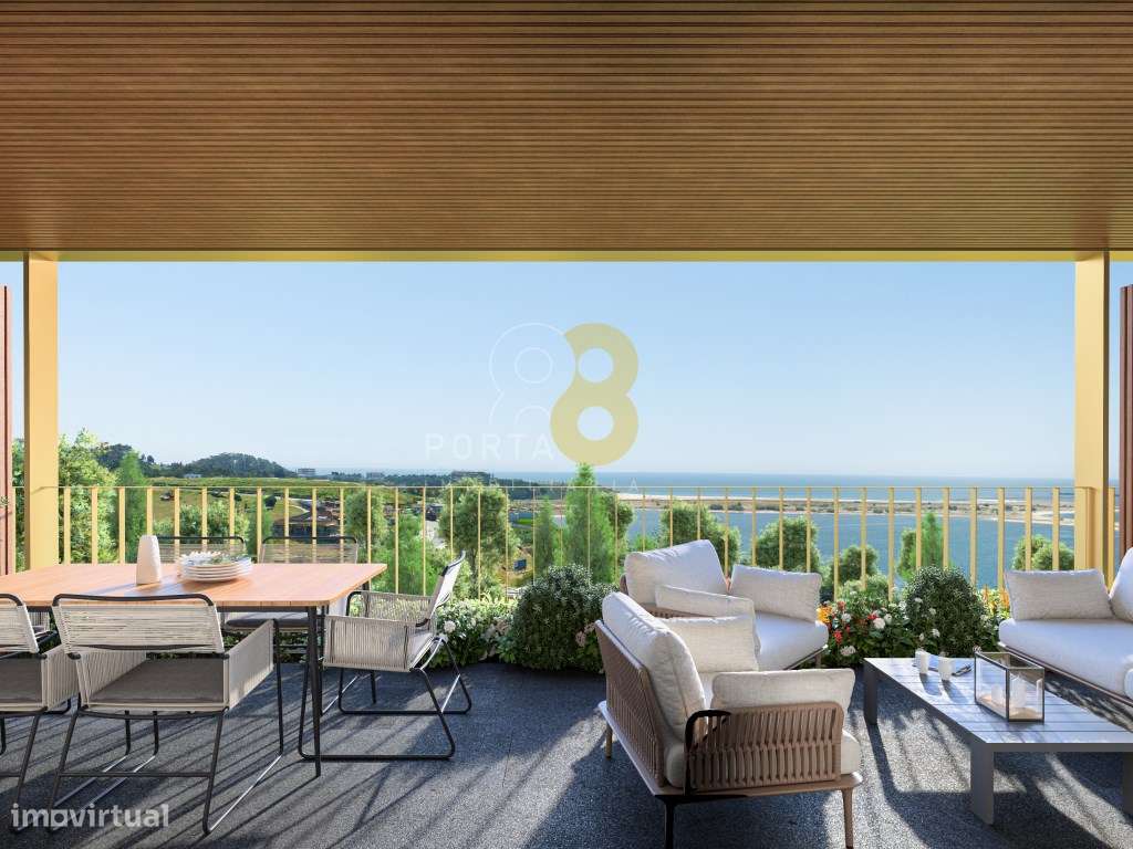 T2 com Vista Panorâmica - Marina de Gaia - Grande imagem: 5/24