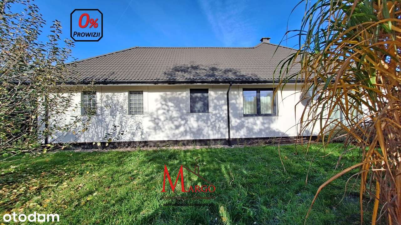 Nowoczesny dom parterowy spokojna okolica duży garaż, ogród 0%prowizji-19