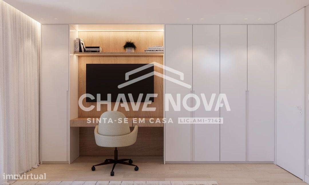 T1 Novo c/ Lugar de Garagem em São Felix da Marinha - Grande imagem: 2/23