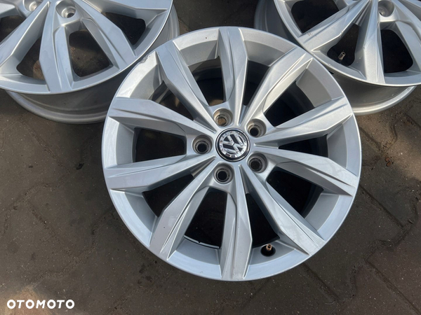 FELGI ALU VOLKSWAGEN VW 2G 2G0 POLO 15 5X100 ET40 NOWY MODEL ORYGINALNE - 3