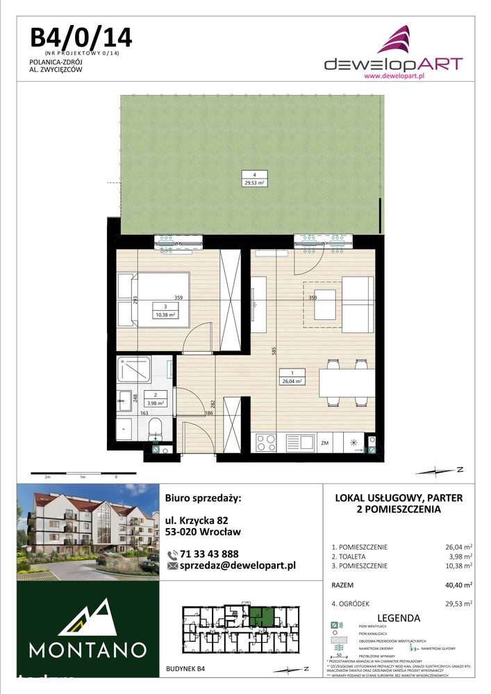 Montano | apartament 2-pok. | B4/0/14 - Pełny obrazek: 2/9