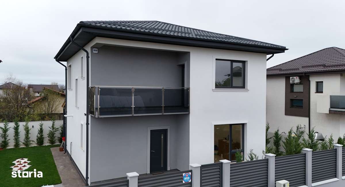 Casă modernă de vânzare, 5 camere,3 băi– Berceni, 400mp 5 min Bd.1 Mai - Imagine principală: 3/20