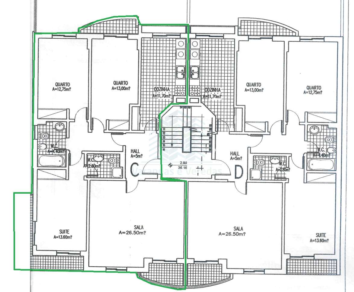 Apartamento T3 com Garagem e Arrecadação em Torres Novas-22
