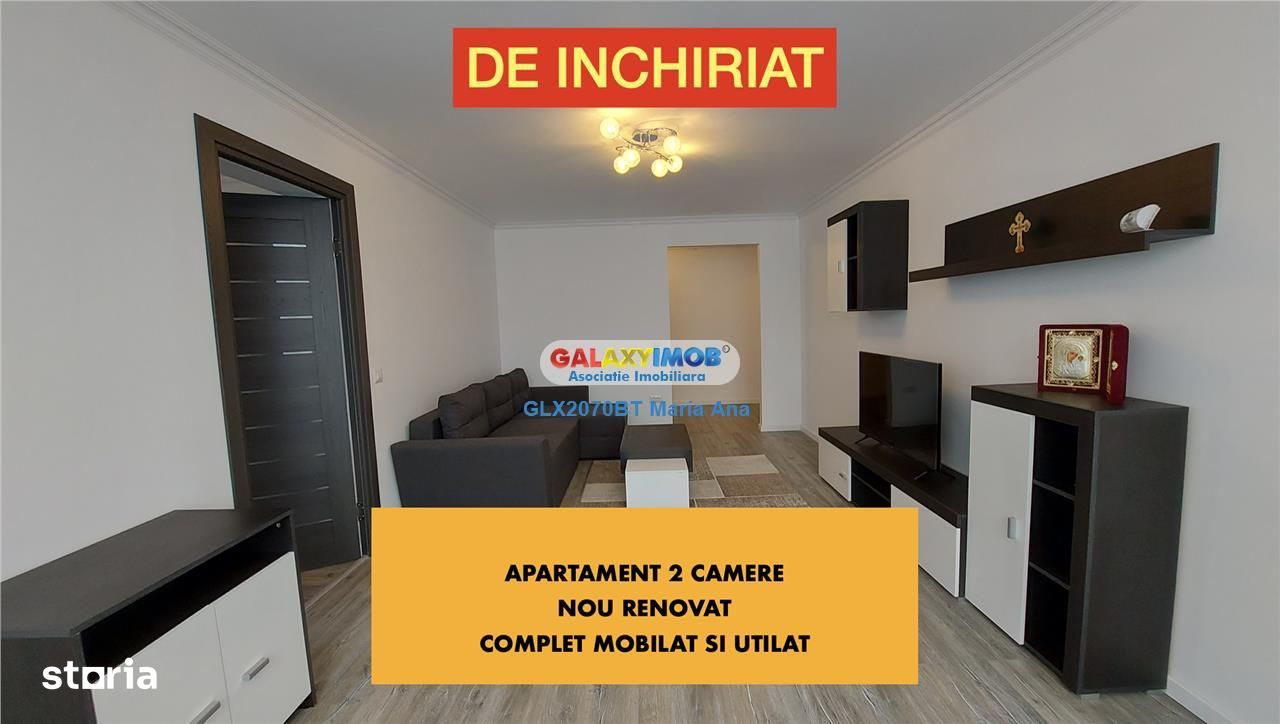 Inchiriere apartament 2 camere, recent renovat, Octav Onicescu!