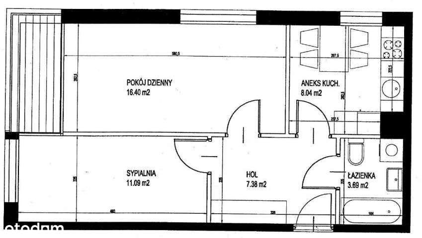 M2 z oddzielną kuchnią, przy M Ulrychów,-10