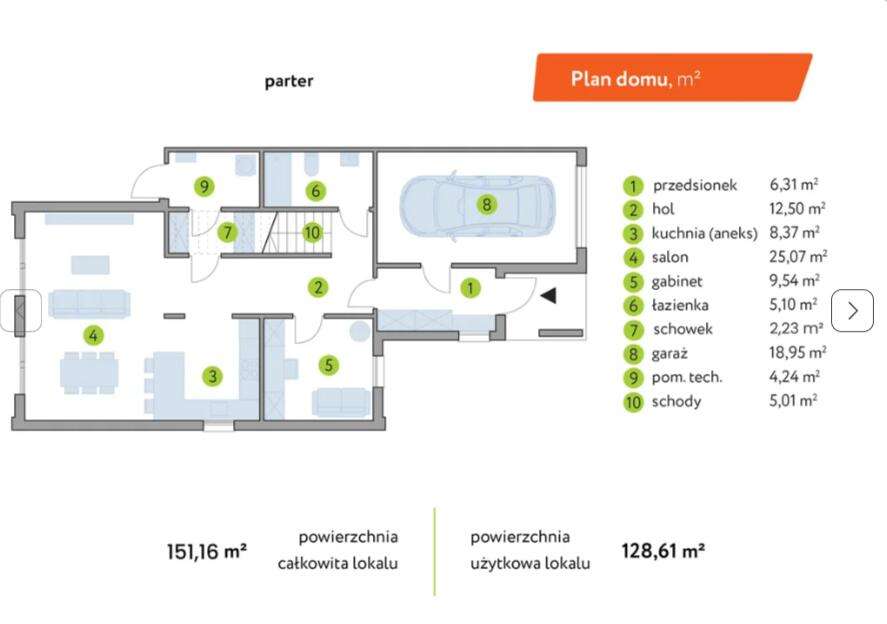 Dom 152m2 z Działką  7500pln za m2  ODBIÓR CZERWIEC 2026r-5