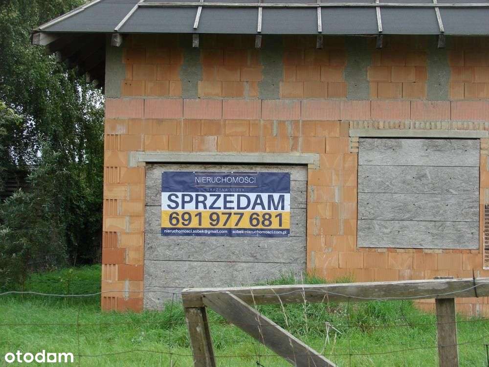 Kaźmierz ul. Borowikowa - dom w stanie surowym otwartym-17