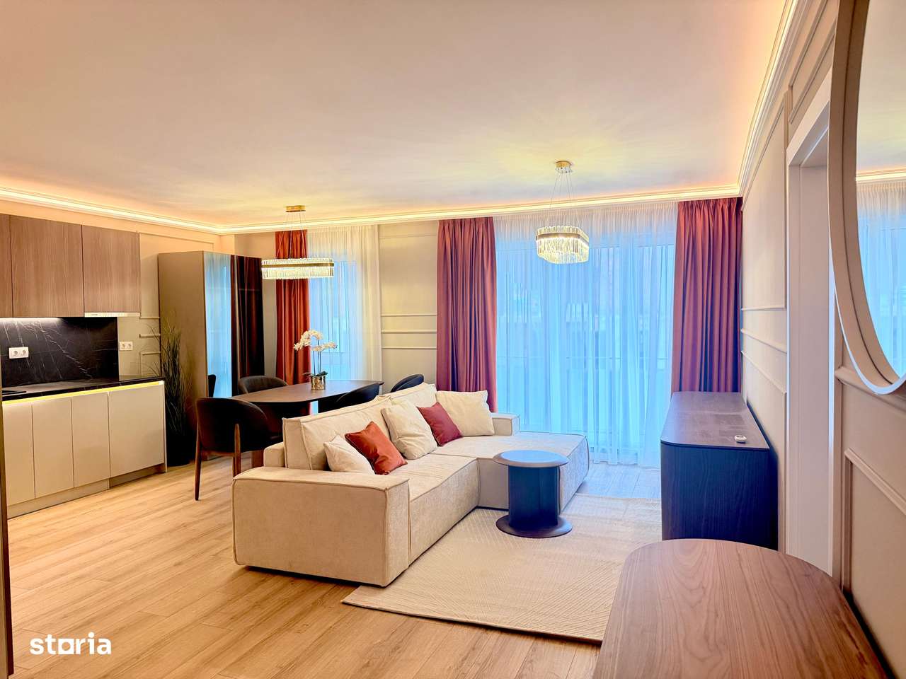 Vand apartament cu 2 camere la Maurer, Mobilat Recent, Parcare Inclusa-2