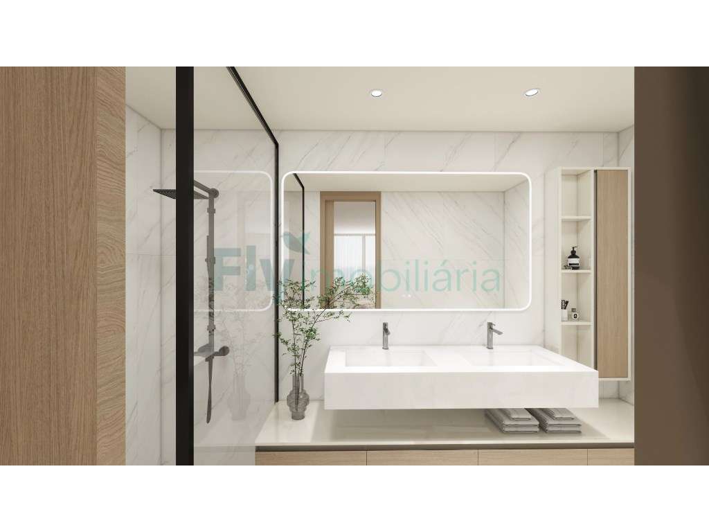 Apartamento T3 com excelente áreas em Lousada-54