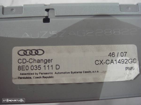 Leitor Cd Changer Audi A4 (8Ec, B7) - 2