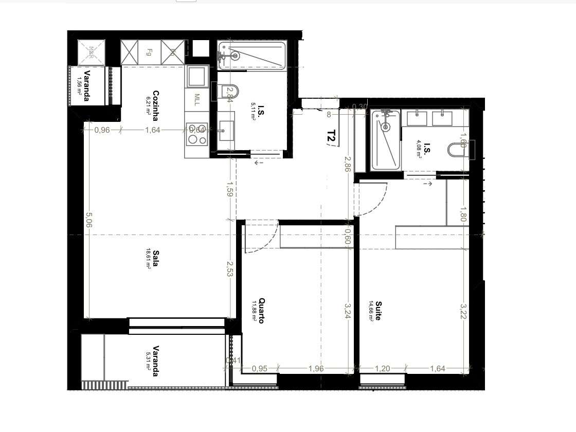 Apartamento T2 localizado numa das zonas mais procuradas em Aveiro-20