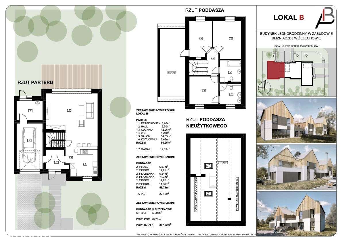 Dom z ogrodem pod Warszawą – nowoczesna inwestycja-18