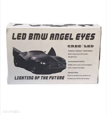 Set Led Marker CANBUS Angel Eyes BMW H8 40W 6500K - 5