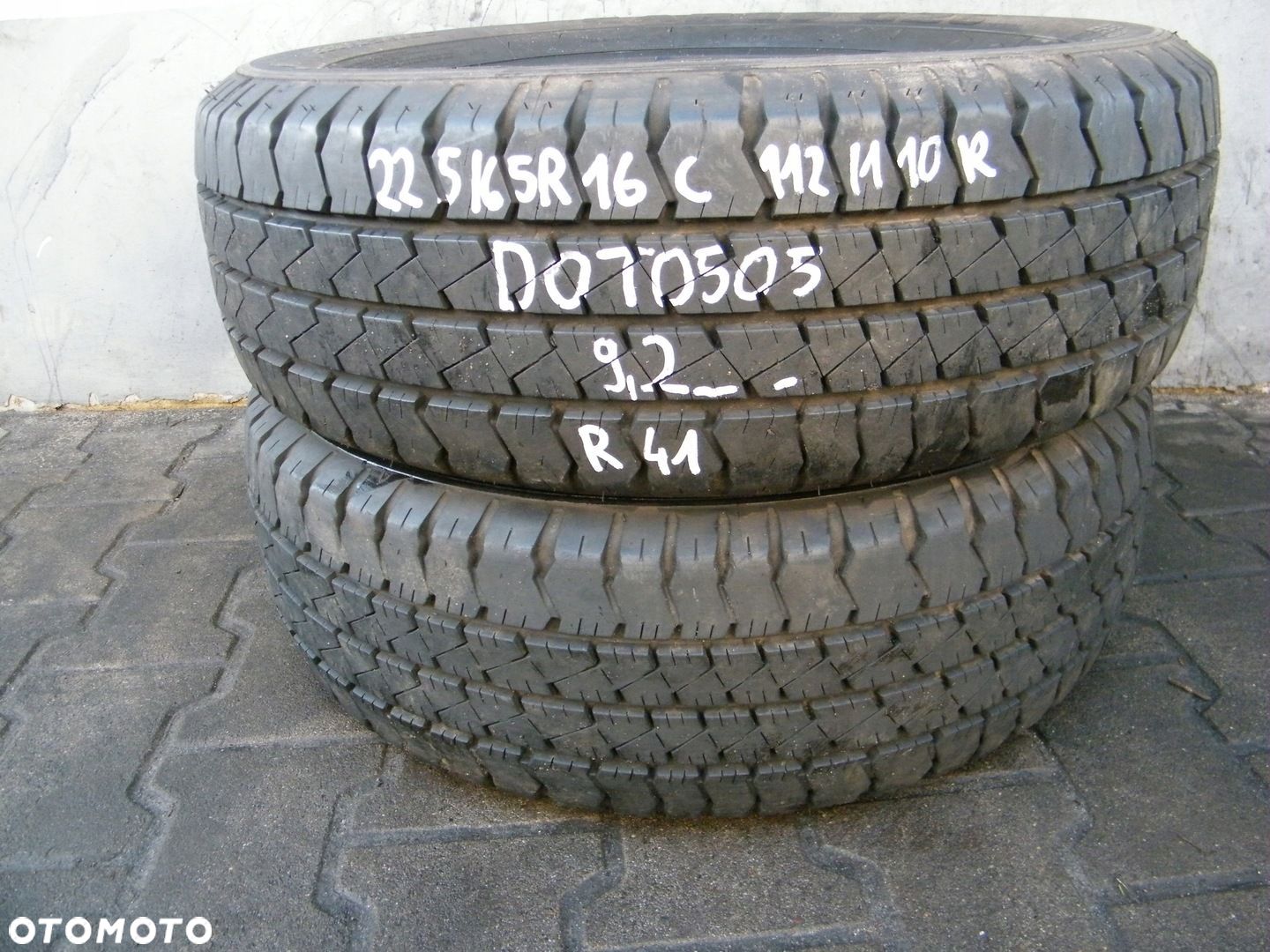 R41 2xLATO 225/65R16C 112/110R GOODYEAR CARGO G26 - 1