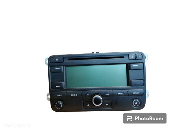 RADIO NAWIGACJA CD VW TOURAN I GOLF V PASSAT B6 1K0035191E - 1