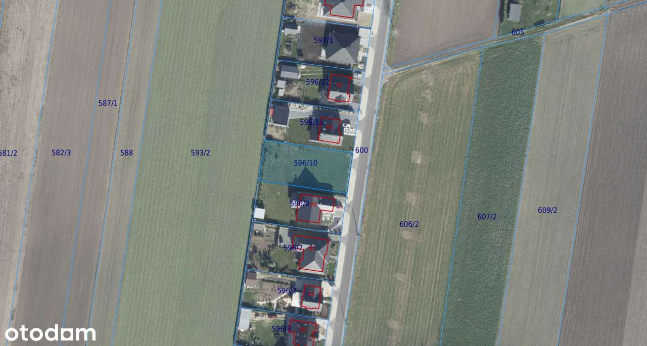 Działka budowlana na sprzedaż Krzemieniewo ul. Zielona - Ogrodzenie-2