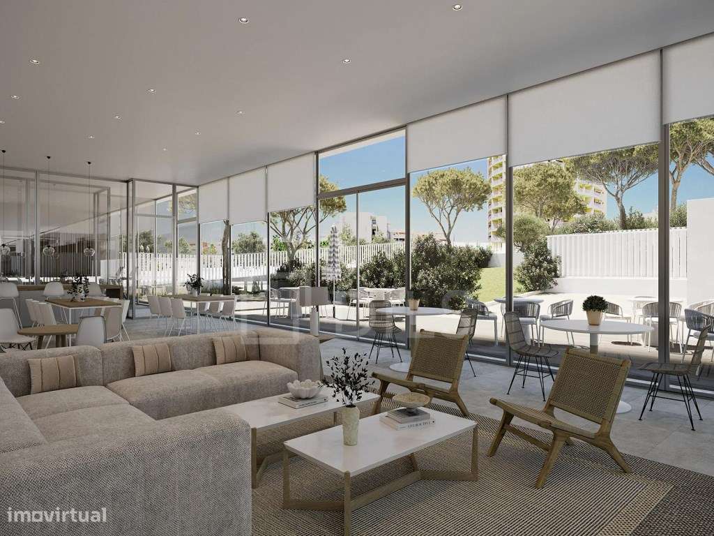 Apartamento T1 com estacionamento em novo empreendimento na Praia d... - Grande imagem: 2/47