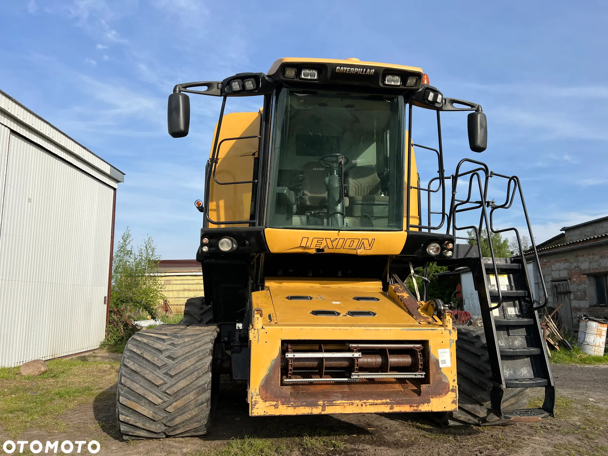 Claas Lexion 585r ,580,570 ,600 terra trac napęd 4x4 Cat - 4