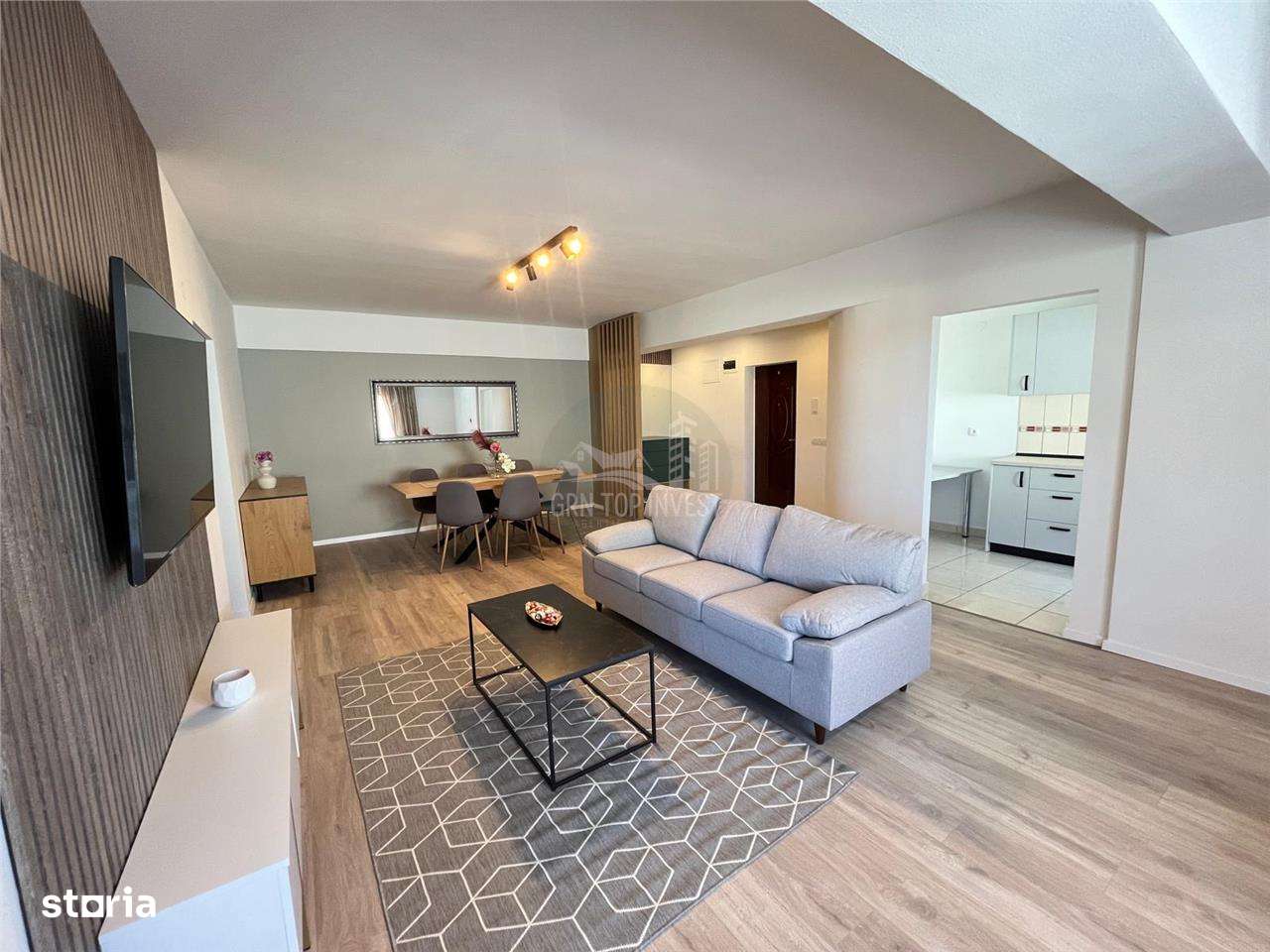 Apartament NOU 3 camere 2 bai balcon si parcare zona centrala - Imagine principală: 3/17