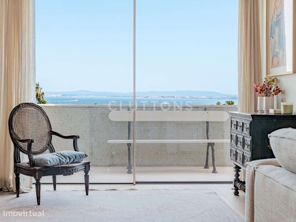 T4 exclusivo na Estrela-Lapa, viver com o Tejo ao fundo, Terraços e...-1