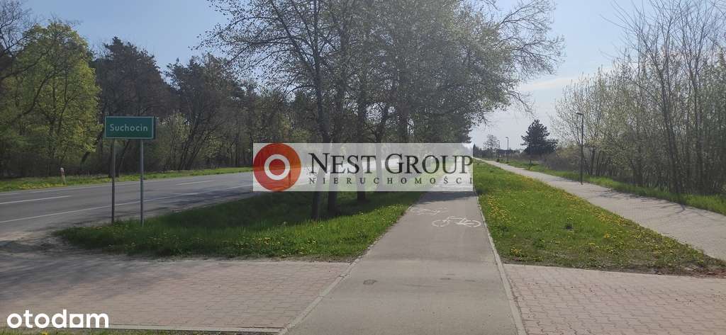 Grunt przy skarpie 1421m2 Suchocin gm. Jabłonna-18