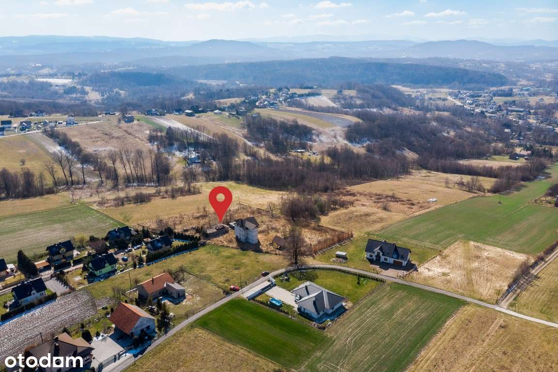 PnB, media, PUM 4864 m² – 1,59ha pod 37 domów, Przytkowice, na wzgórzu-16