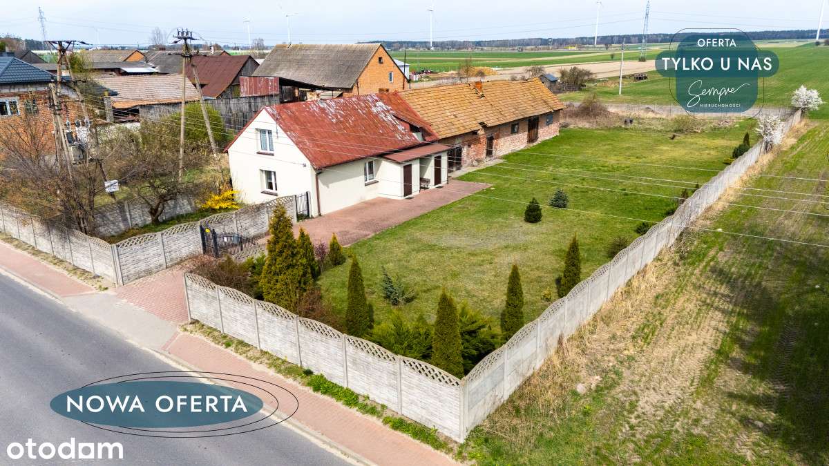 Siedlisko z potencjałem na działce 3245 m²