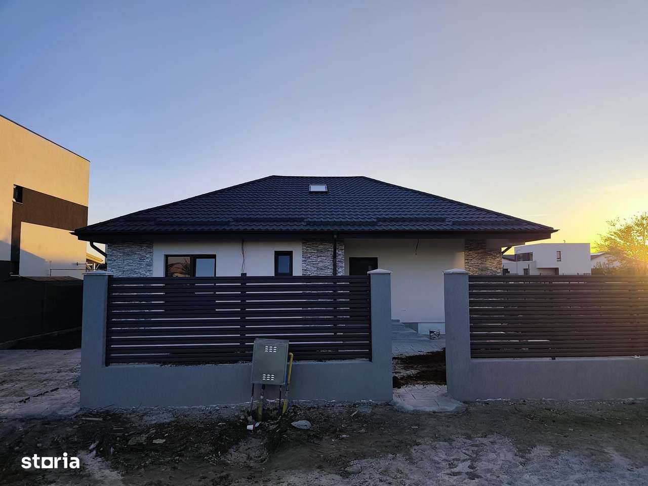 FARA COMISIOANE Gulia casa 4 camere 2 bai PARTER placa incalzire 560m-2