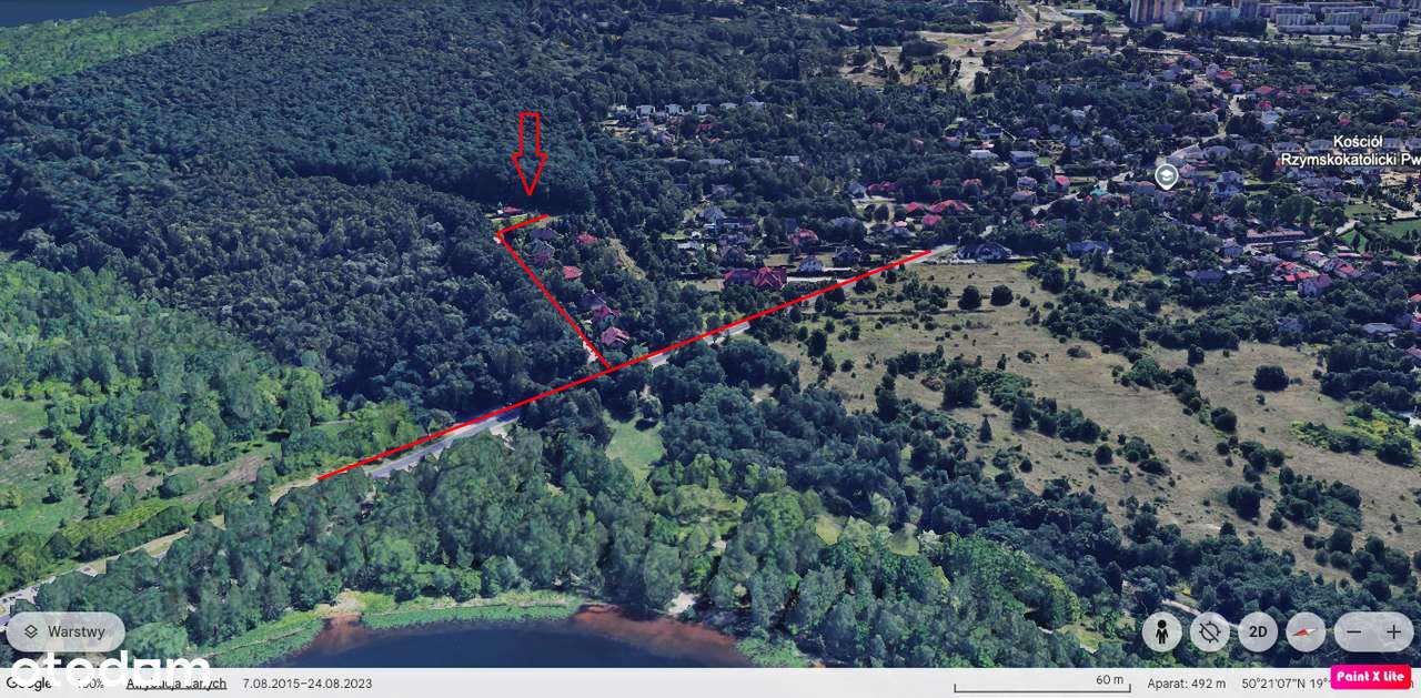 Działka budowlana Dąbrowa Górnicza ul.Parkowa Pogoria III-14