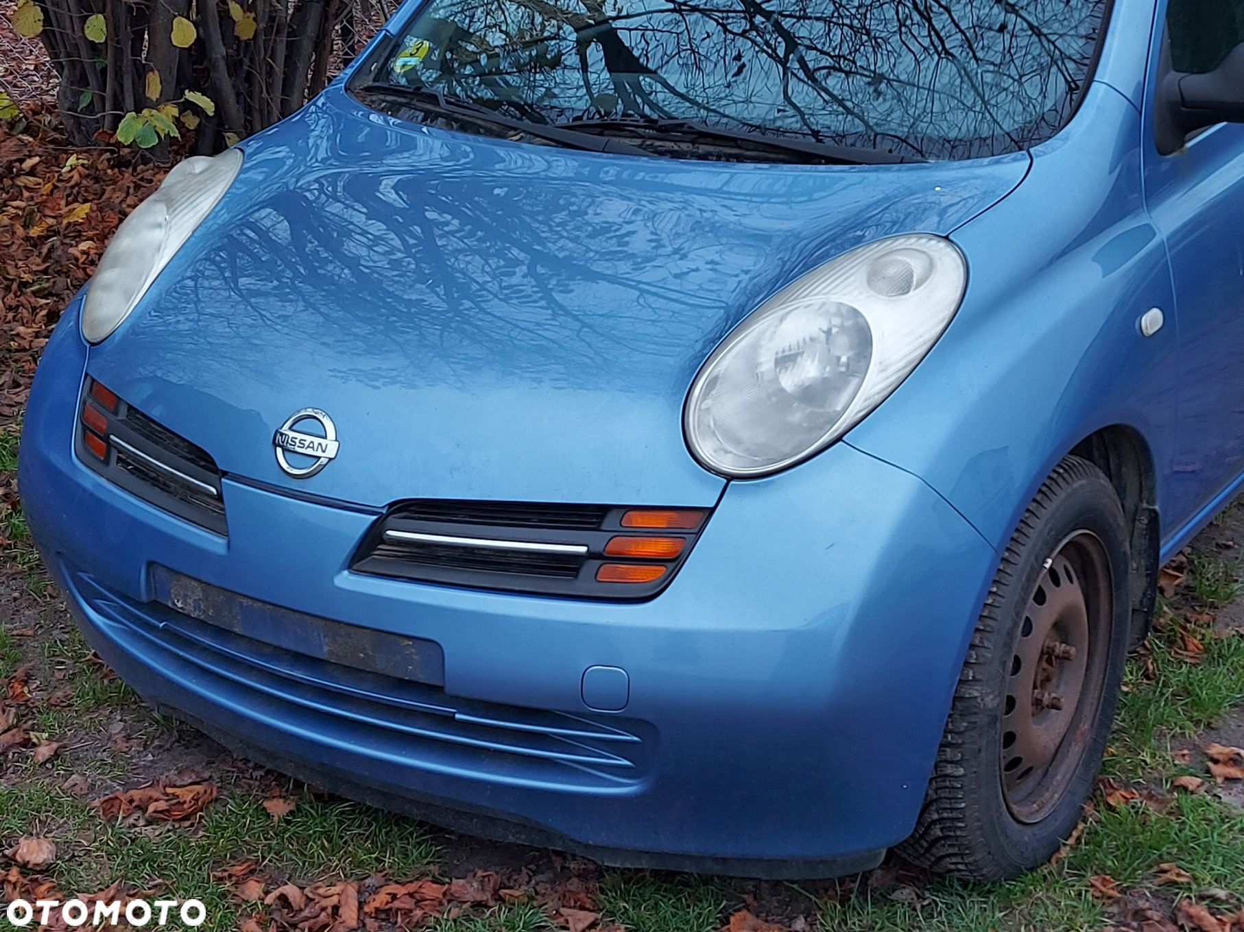 NISSAN MICRA K12 02- DRZWI LEWE TYŁ TYLNE T12 G - 8