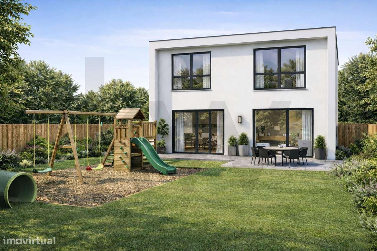 Terreno com 391m2 em Trajouce para construção de moradia geminada - Grande imagem: 5/8