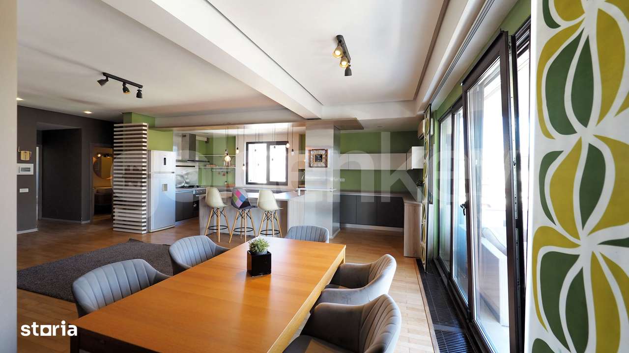 Penthouse generos cu 4 camere, 3 bai | terase 33mp | 227mpc-4