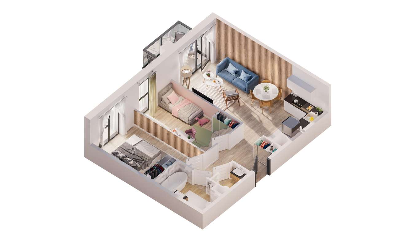 Legnicka Ursus | mieszkanie 3-pok. | B_M42 - Pełny obrazek: 3/10